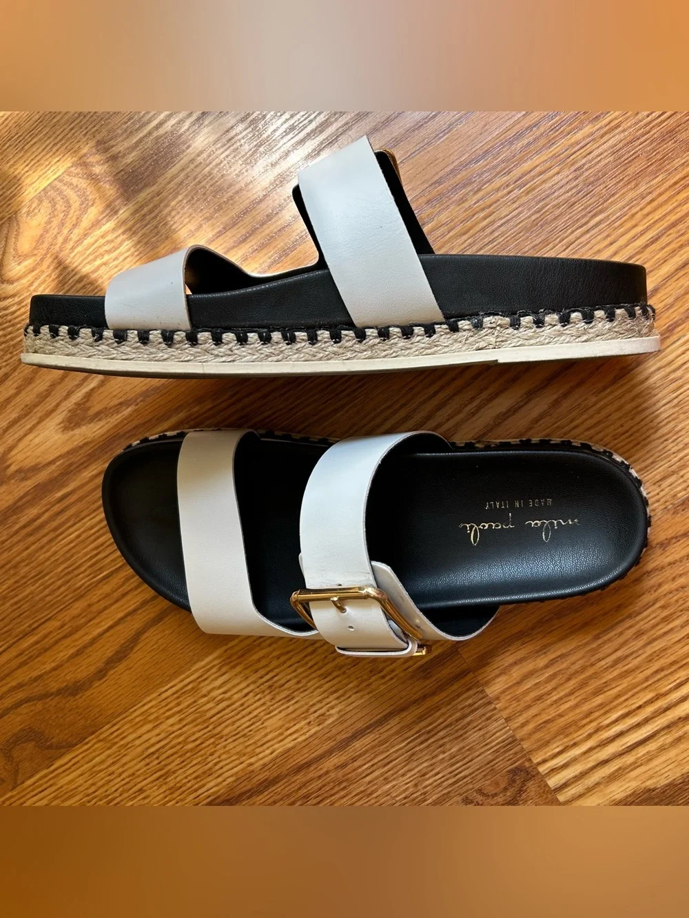 Mila Paoli leather sandals. Made in Italy